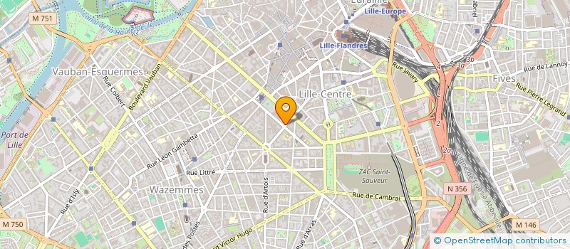 localisation de l'entreprise AVEC BRIO SARL à LILLE