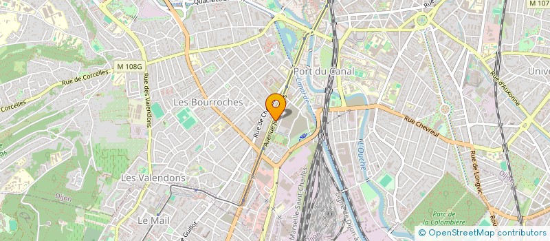 localisation de l'entreprise AVEC FORCE  DIJON