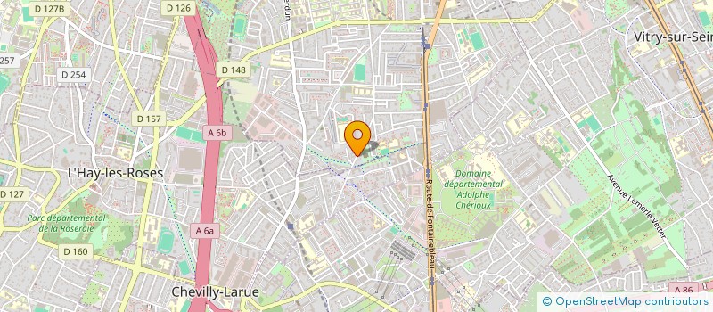 localisation de l'entreprise AVEC FRANCE NORD à VILLEJUIF
