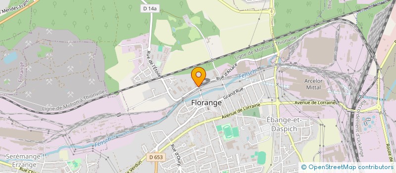 localisation de l'entreprise AVEC INGENIERIE SAS à METZ