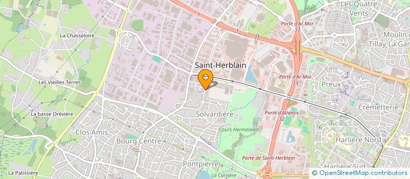 localisation de l'entreprise AVEC LE TEMPS BROCANTE à SAINT-HERBLAIN