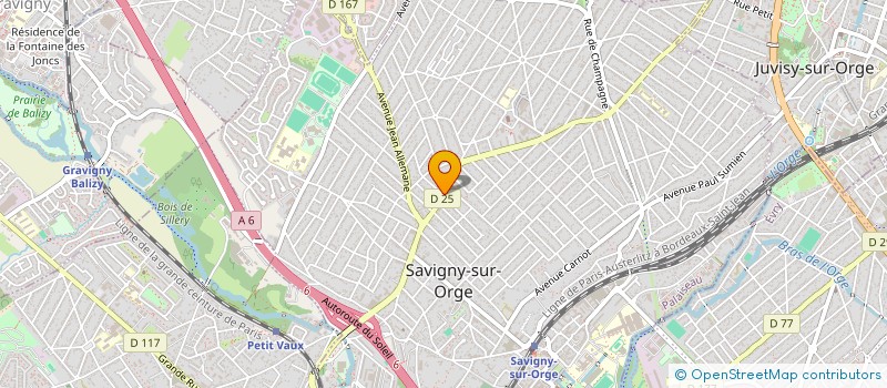 localisation de l'entreprise AVEC MAESTRIA à SAVIGNY-SUR-ORGE