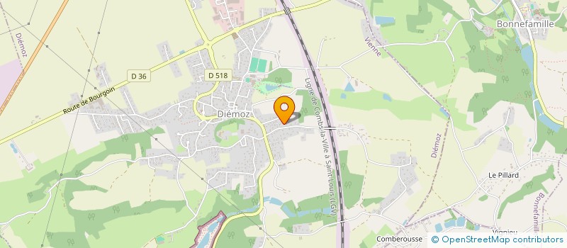 localisation de l'entreprise AVEC MI  DIEMOZ