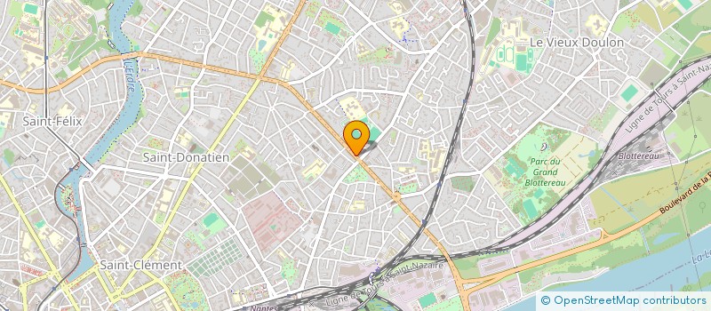 localisation de l'entreprise AVEC - NANTES à NANTES