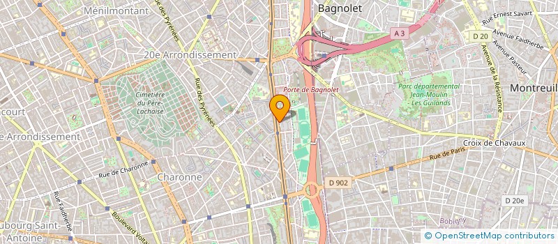 localisation de l'entreprise AVEC NOS MAUX  PARIS