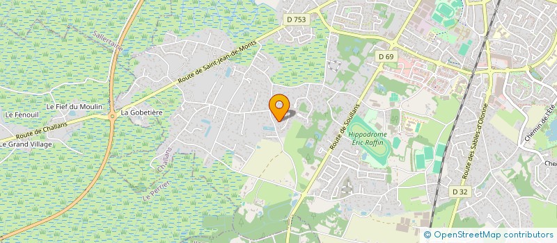 localisation de l'entreprise AVEC OU SANS CRAVATE à CHALLANS