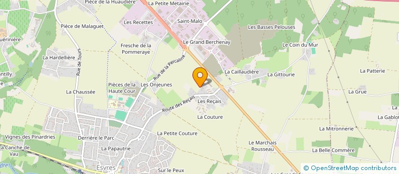 localisation de l'entreprise AVEC PAULINE PARTAGE ET SOLIDARITE  ESVRES