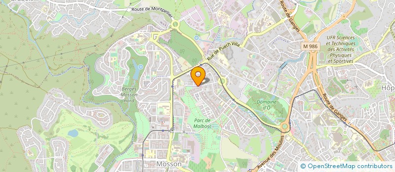 localisation de l'entreprise AVEC.PED COMMUNIQ CONNAITRE AGIR à MONTPELLIER