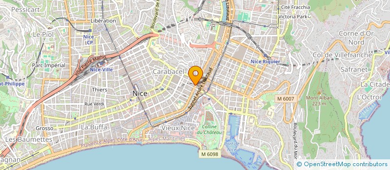 localisation de l'entreprise AVEC PHILIPPE VARDON à NICE