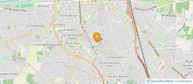 localisation de l'entreprise AVEC PLAISIR à ORLEANS