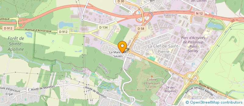 localisation de l'entreprise AVEC PLAISIR : L ECHO DES ECOLES à PLAISIR