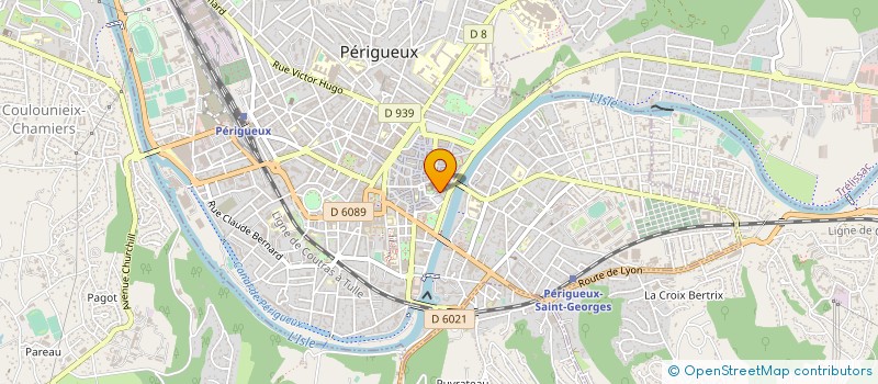 localisation de l'entreprise AVEC&SANS à PERIGUEUX