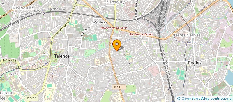 localisation de l'entreprise AVEC UN PEU D'IMAGINATION à BEGLES