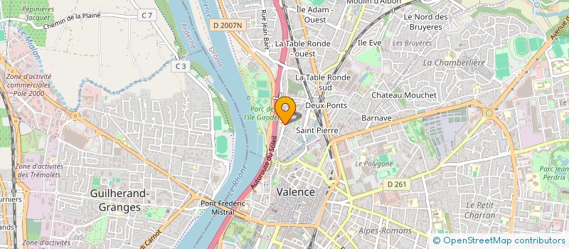 localisation de l'entreprise AVEC VIOLETTE  BOURG-LES-VALENCE