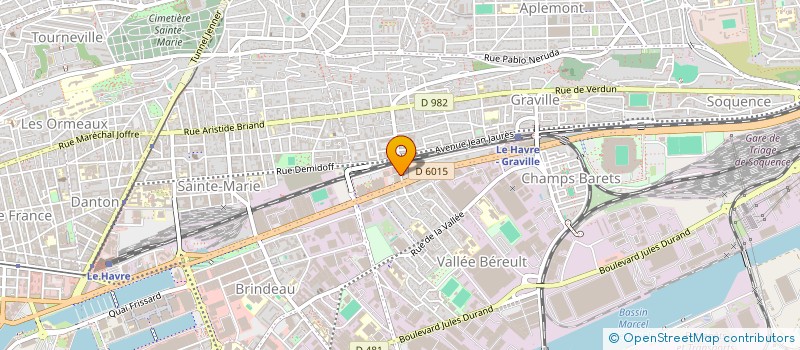 localisation de l'entreprise AVECARS LE HAVRE à LE HAVRE