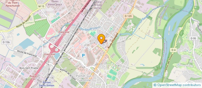 localisation de l'entreprise AVECI-ASSOCIATION VIE ET ESPOIR EN COTE D IVOIRE  PORTET-SUR-GARONNE