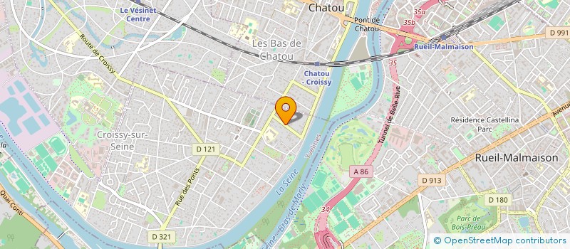 localisation de l'entreprise AVECO  CROISSY-SUR-SEINE