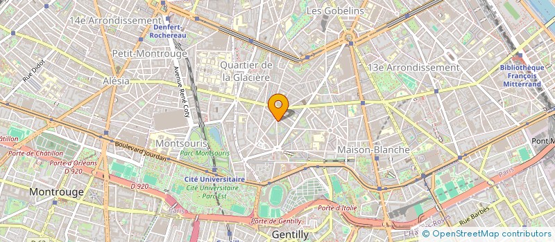 localisation de l'entreprise AVECOM à PARIS