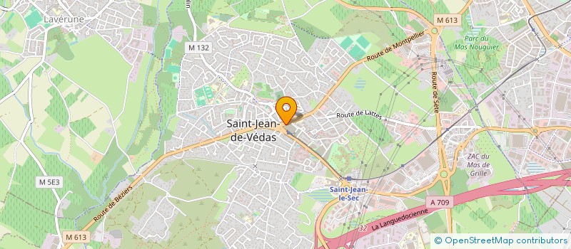localisation de l'entreprise AVEDIS AMENAGEMENT à SAINT-JEAN-DE-VEDAS