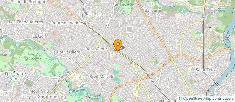 localisation de l'entreprise AVEFIM IMMOBILIER à NANTES