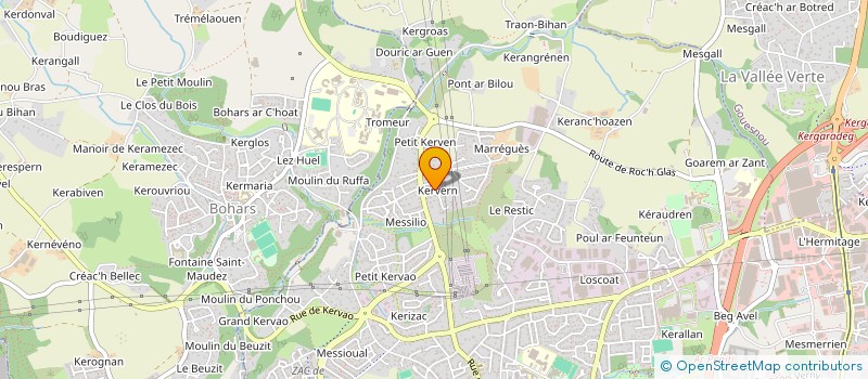 localisation de l'entreprise AVEI'A à BREST