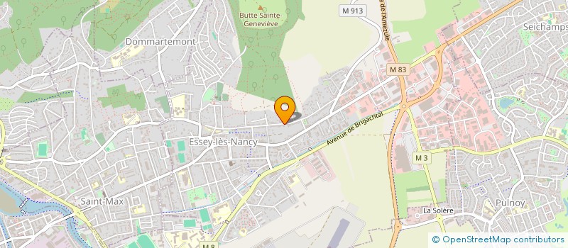 localisation de l'entreprise AVEI'A ESSEY à ESSEY-LES-NANCY