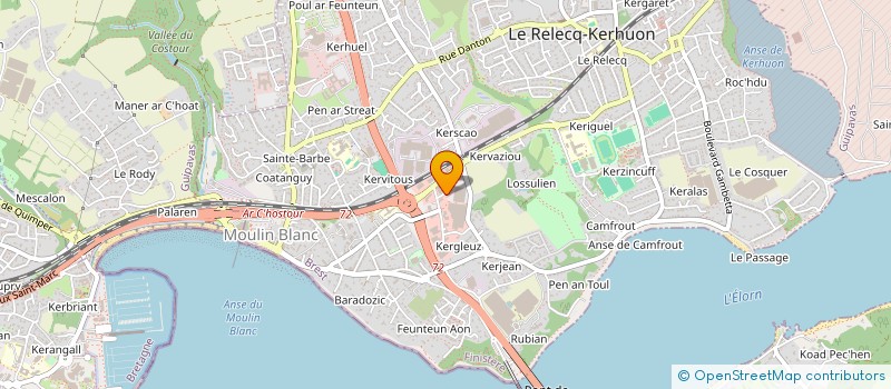 localisation de l'entreprise AVEL BREIZH à LE RELECQ-KERHUON