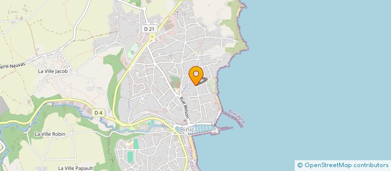 localisation de l'entreprise AVEL MOR à BINIC-ETABLES-SUR-MER