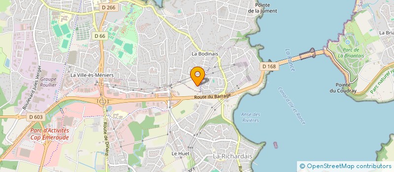 localisation de l'entreprise AVEL NOMAD  SAINT-LUNAIRE