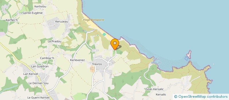 localisation de l'entreprise AVEL VRAS  PLOUHA