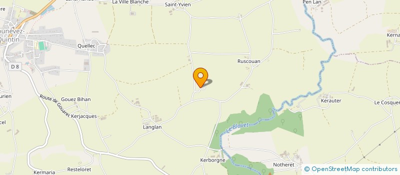 localisation de l'entreprise AVEL ZO  PLOUGUERNEVEL