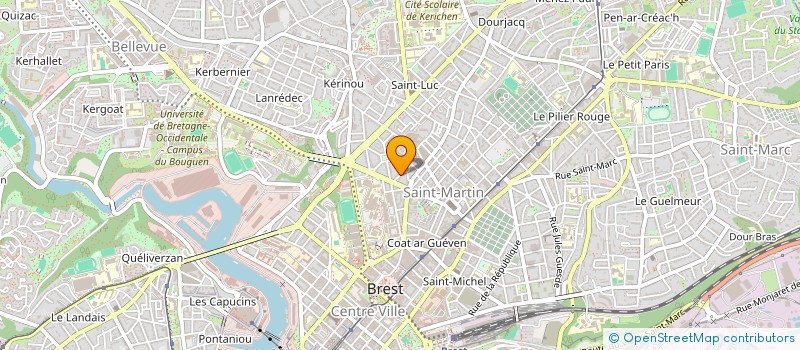 localisation de l'entreprise AVELAJ à BREST