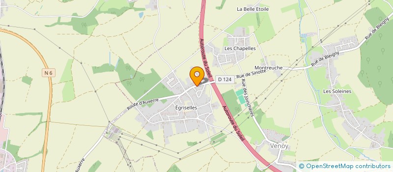 localisation de l'entreprise AVELANA  VENOY