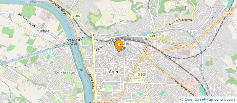 localisation de l'entreprise AVELANA  AGEN