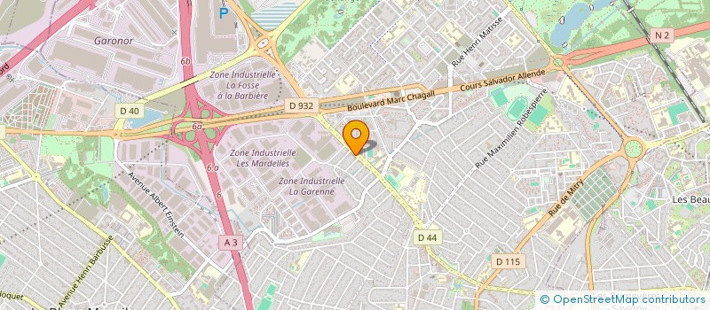 localisation de l'entreprise AVELEC  AULNAY-SOUS-BOIS