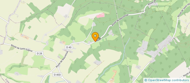 localisation de l'entreprise AVELINE ET FILS  ESPERCE