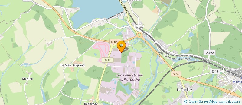 localisation de l'entreprise AVELIS LOGISTIC à TORCY