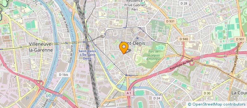 localisation de l'entreprise AVELLANA à SAINT-DENIS