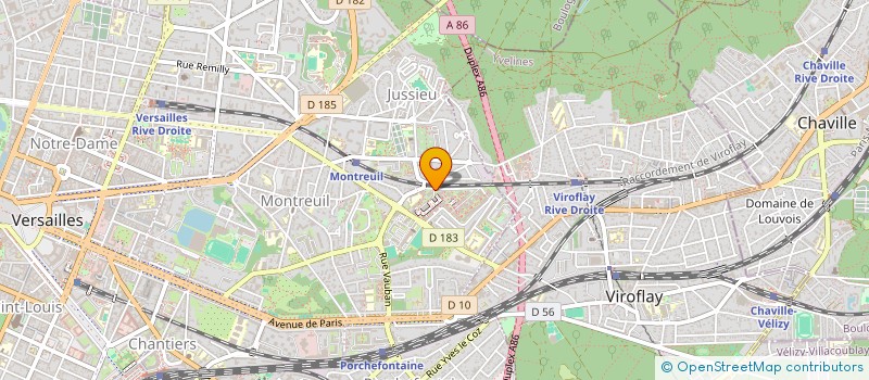 localisation de l'entreprise AVELMOR ENERGIES à VERSAILLES