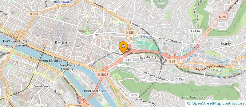 localisation de l'entreprise AVELO  ROUEN