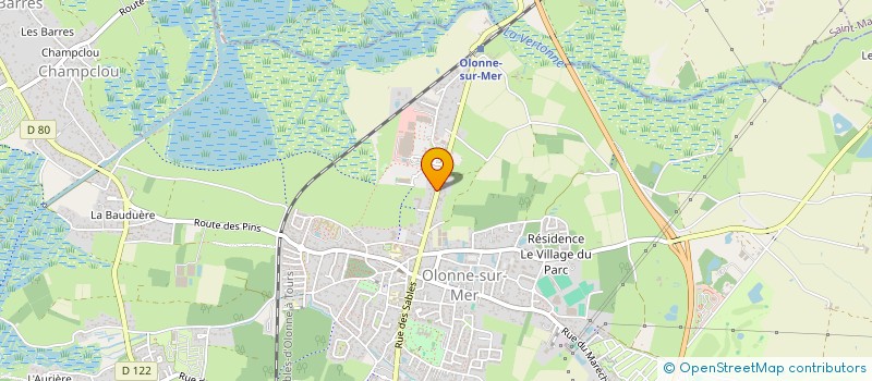 localisation de l'entreprise AVELOS : ASSOCIATION VELO DANS LES OLONNES EN SECURITE à LES SABLES D'OLONNE