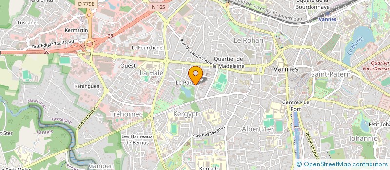 localisation de l'entreprise AVELROC à VANNES