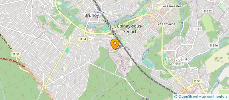 localisation de l'entreprise AVEM à EPINAY-SOUS-SENART