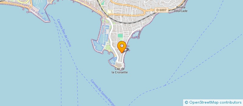 localisation de l'entreprise AVEN 44  CANNES