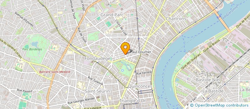 localisation de l'entreprise AVEN  BORDEAUX