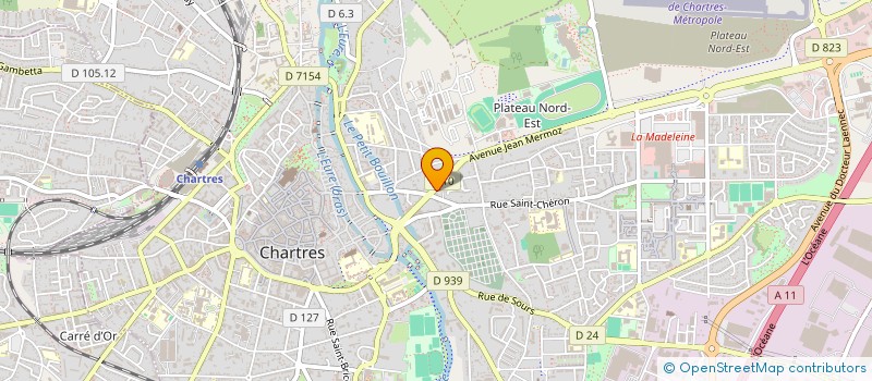localisation de l'entreprise AVEN à CHARTRES