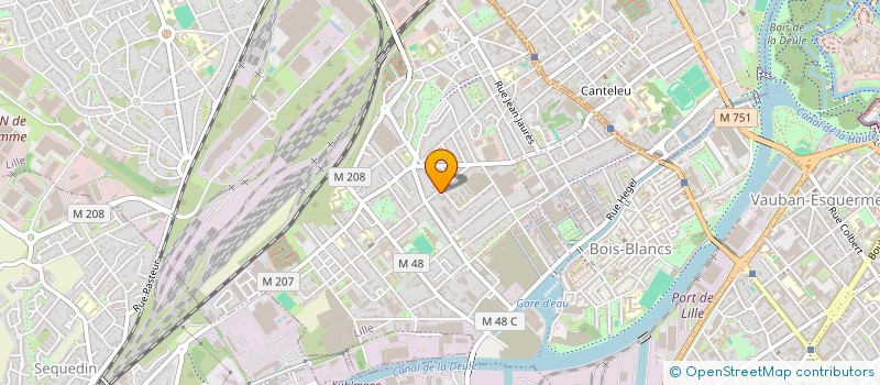 localisation de l'entreprise AVEN FINANCE ET RECOUVREMENT à LILLE
