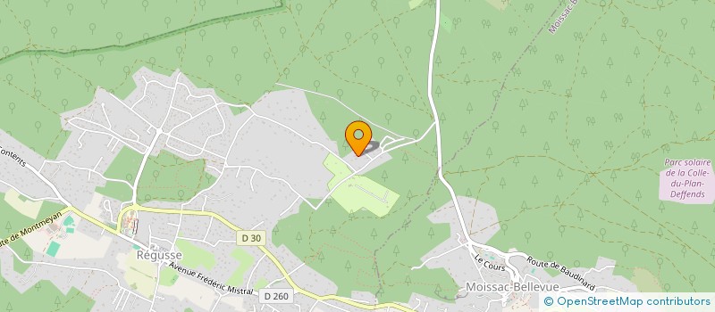 localisation de l'entreprise AVENA INVEST à REGUSSE