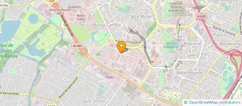 localisation de l'entreprise AVENCIA à TOULOUSE