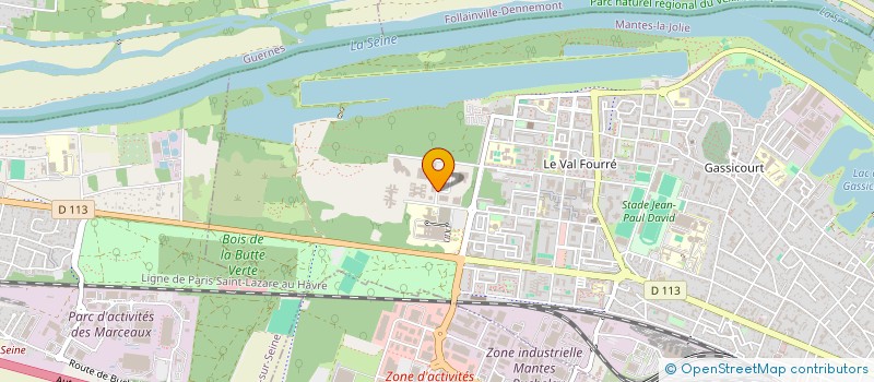 localisation de l'entreprise AVENCIA  MANTES-LA-JOLIE